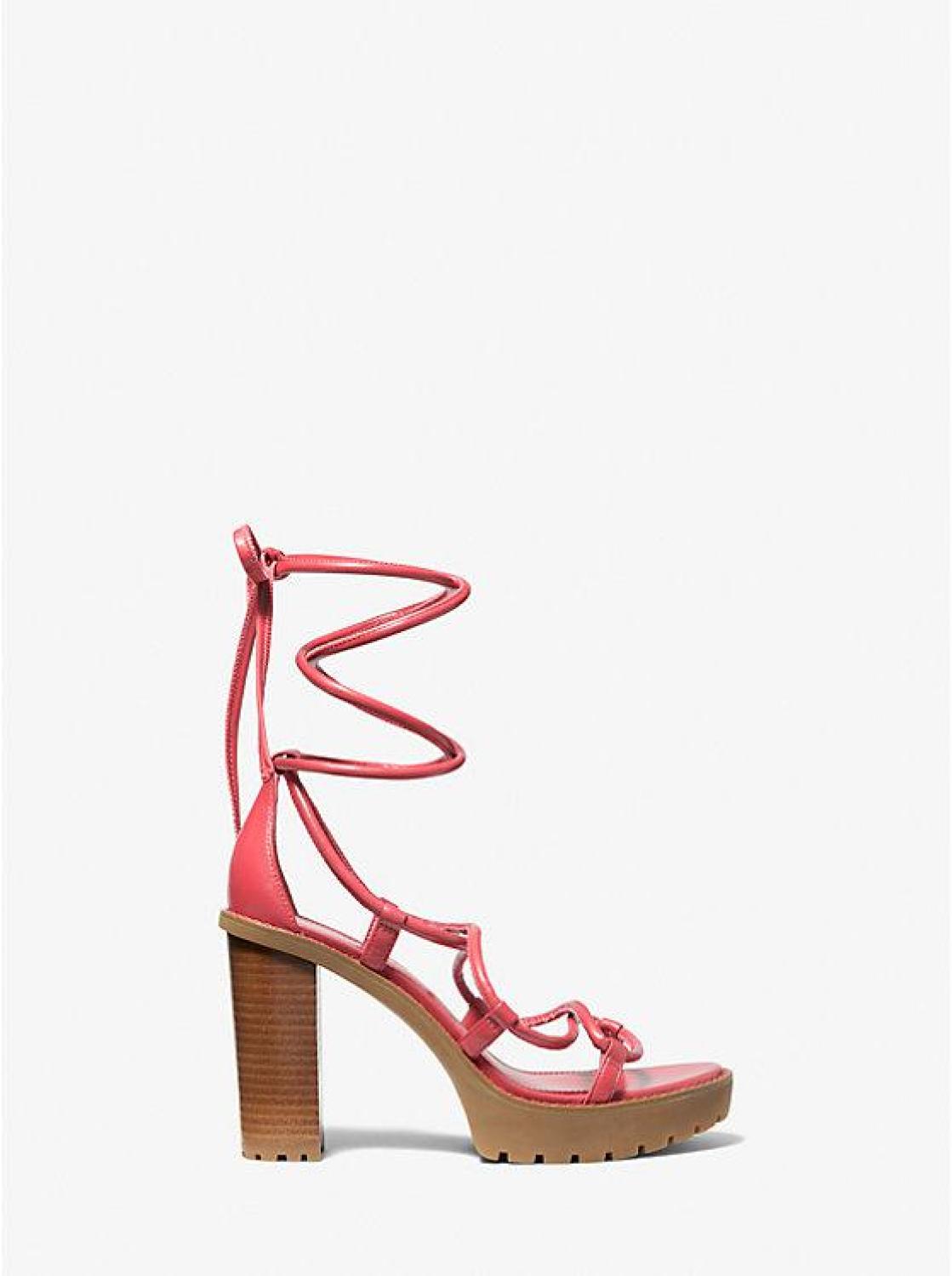 Vero Leather Platform Sandal