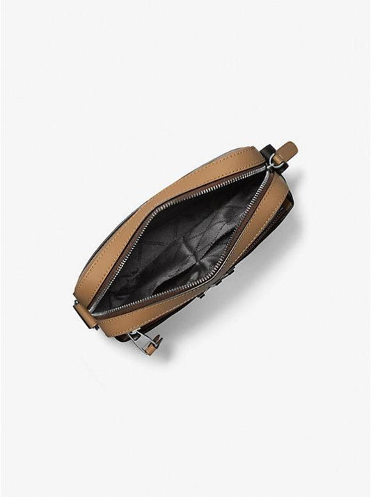 Hudson Pebbled Leather Utility Crossbody Bag