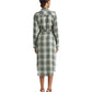 Plaid Twill Shirtdress