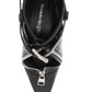 Alexander mcqueen 'slash biker' ankle boots