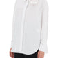 Alexander mcqueen shirt with orchid detail