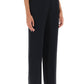 Alexander mcqueen fluid crepe trousers