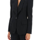 Alexander mcqueen upside-down lapel jacket