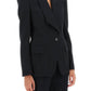 Alexander mcqueen upside-down lapel jacket