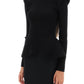 Alexander mcqueen ribbed peplum sweater