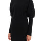 Alexander mcqueen cropped funnel-neck sweater in wool and cashmere