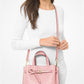 Emilia Small Pebbled Leather Satchel