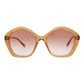 Round-Frame Bio Acetate Sunglasses