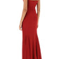 Alexander mcqueen peak corset evening dress