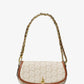 Mila Small Empire Signature Logo Shoulder Bag