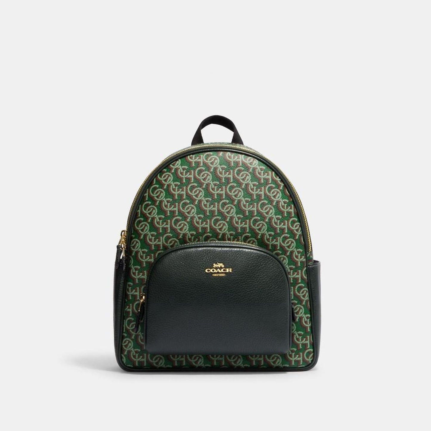 Coach Outlet Court Backpack With Signature Monogram Print