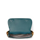 Gramercy Croc Embossed Leather Small Flap Shoulder Bag