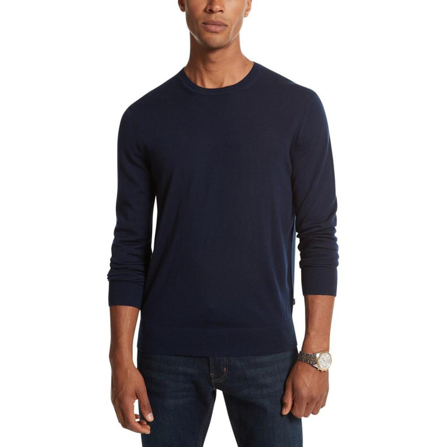 Men's Merino Wool Crewneck Sweater