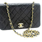 Chanel Full Flap  Leather Shoulder Bag (Pre-Owned)