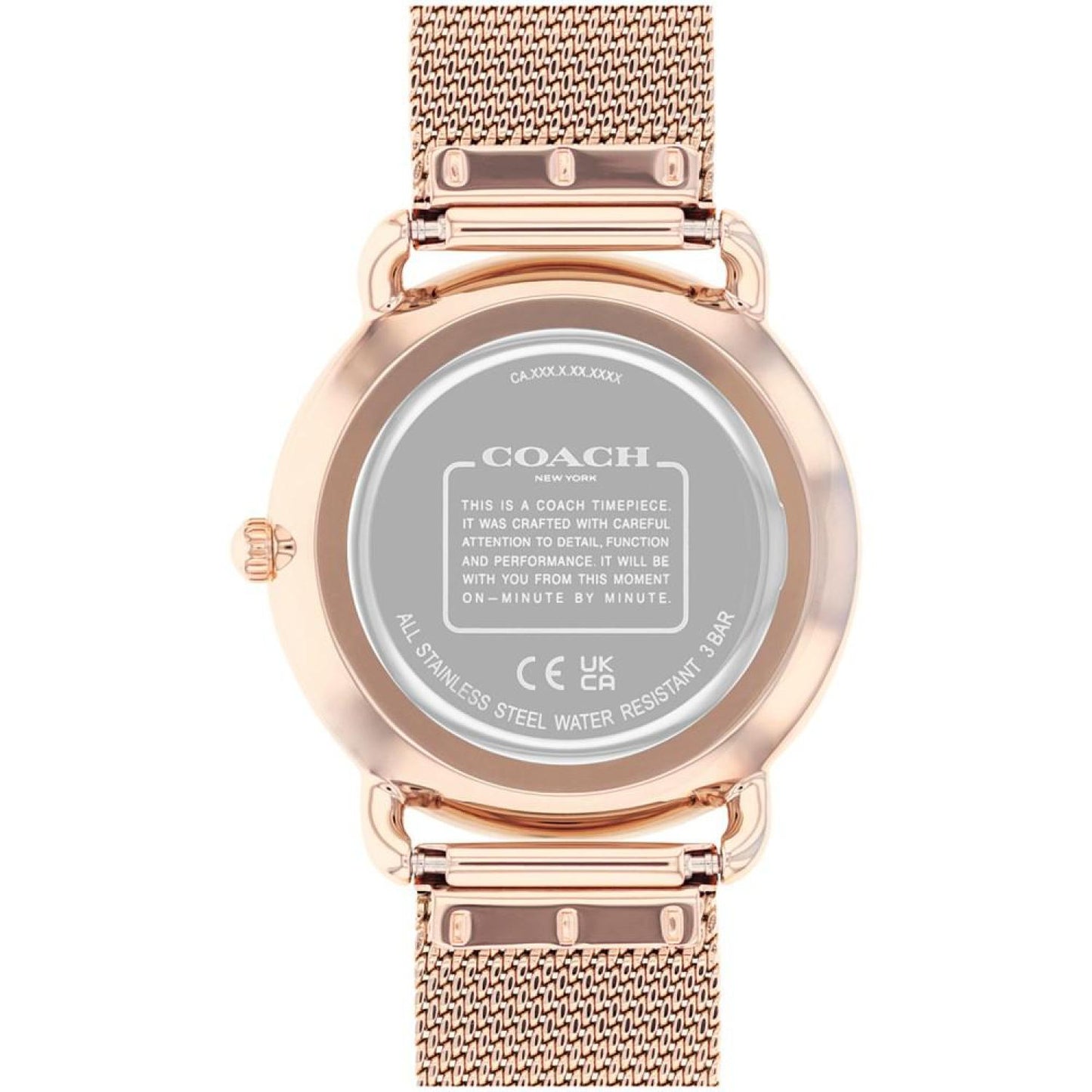 Women's Elliot Rose Gold-Tone Stainless Steel Mesh Bracelet Watch 36mm