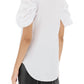 Alexander mcqueen shirt with knotted short sleeves