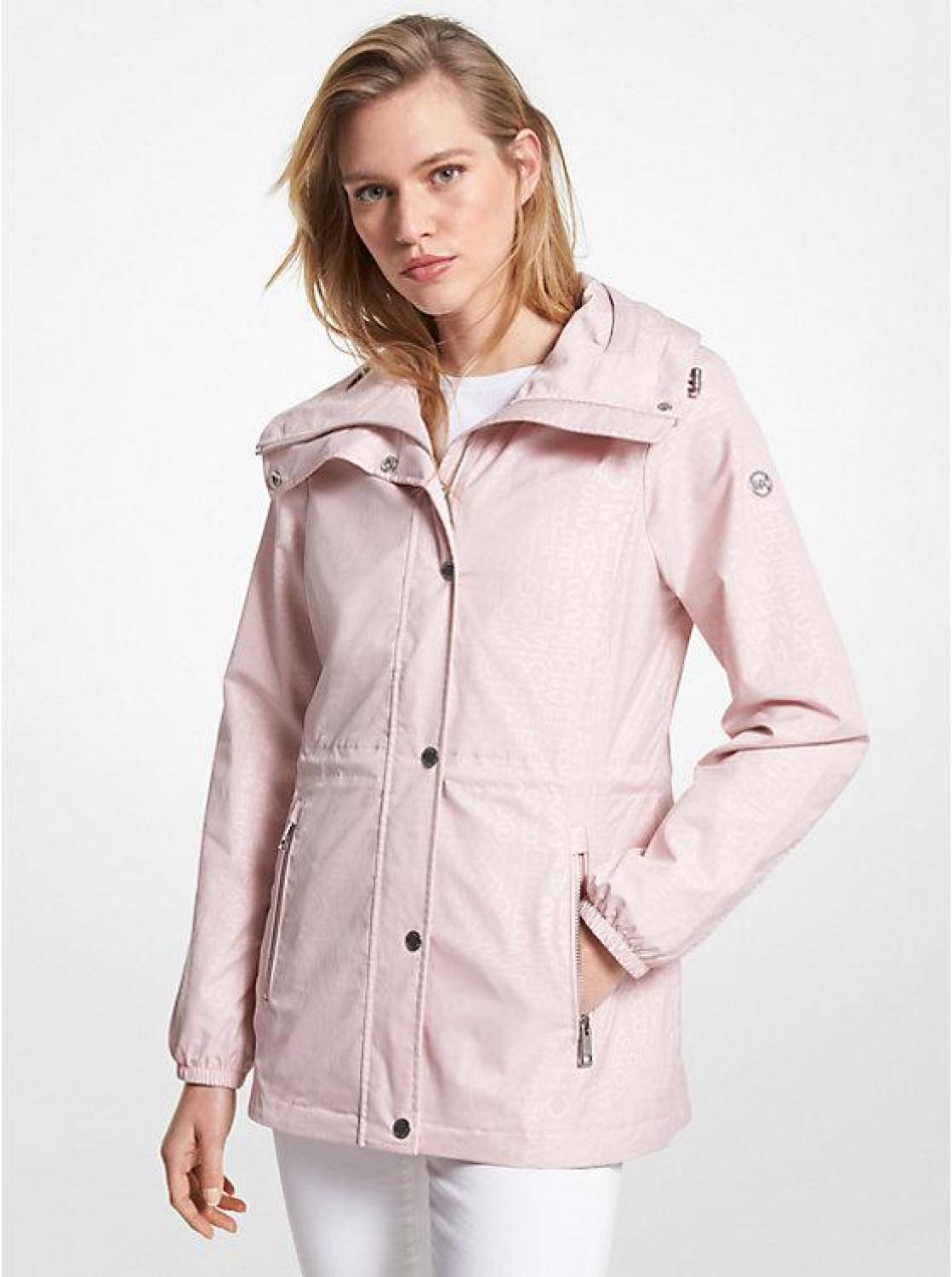 Logo Print Woven Anorak