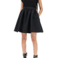 Alexander mcqueen hybrid mini dress with seal logo