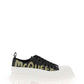 Alexander mcqueen tread slick sneakers with graffiti logo