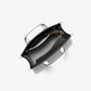 Gigi Small Embossed Pebbled Leather Messenger Bag