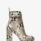 Parker Snake Embossed Faux Leather Platform Boot