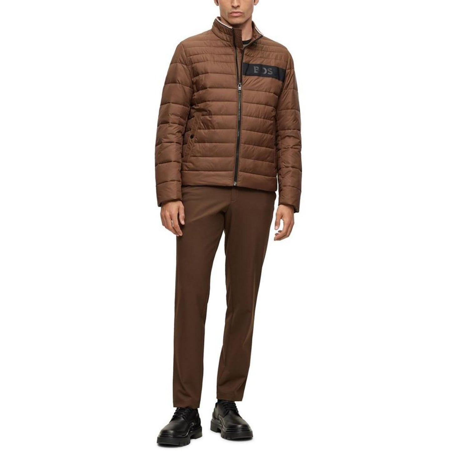 Men's Tape Water-Repellent Padded Jacket