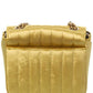 Saint Laurent Vicky Small Matelasse Velour Crossbody