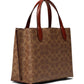 Coated Canvas Signature Willow Tote 24