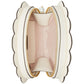 Under the Sea Pearlized Smooth Leather Seashell Mini Crossbody