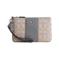 Box Program Signature Jacquard Small Wristlet