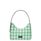 Sam Icon Gingham Printed Fabric Small Shoulder Bag