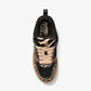 Rumi Animal Print Calf Hair Platform Sneaker