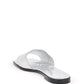 Alexander mcqueen laminated leather slides with embossed seal logo