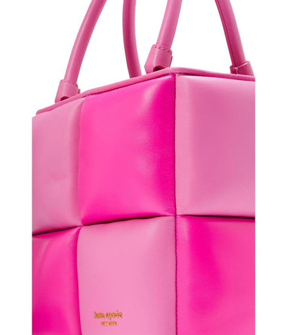 Boxxy Colorblocked Smooth Leather Tote