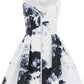 Alexander mcqueen orchid short dress