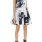 Alexander mcqueen orchid short dress