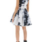 Alexander mcqueen orchid short dress