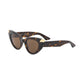 Alexander mcqueen punk rivet cat-eye sunglasses for