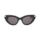 Alexander mcqueen punk rivet cat-eye sunglasses for