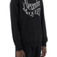 Alexander mcqueen warped logo sweatshirt