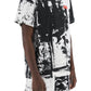 Alexander mcqueen fold print t-shirt