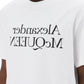Alexander mcqueen reflected logo t-shirt