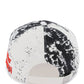 Alexander mcqueen printed baseball cap with logo embroidery
