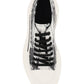 Alexander mcqueen fold print tread slick sneakers with