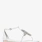 Annabeth Starfish-Embellished Leather Sandal