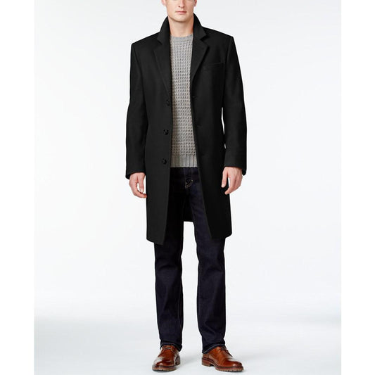Michael Kors Men's Madison Wool Blend Modern-Fit Overcoat