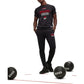 Men's Boss NBA Flock-Print Logo Tracksuit Bottoms