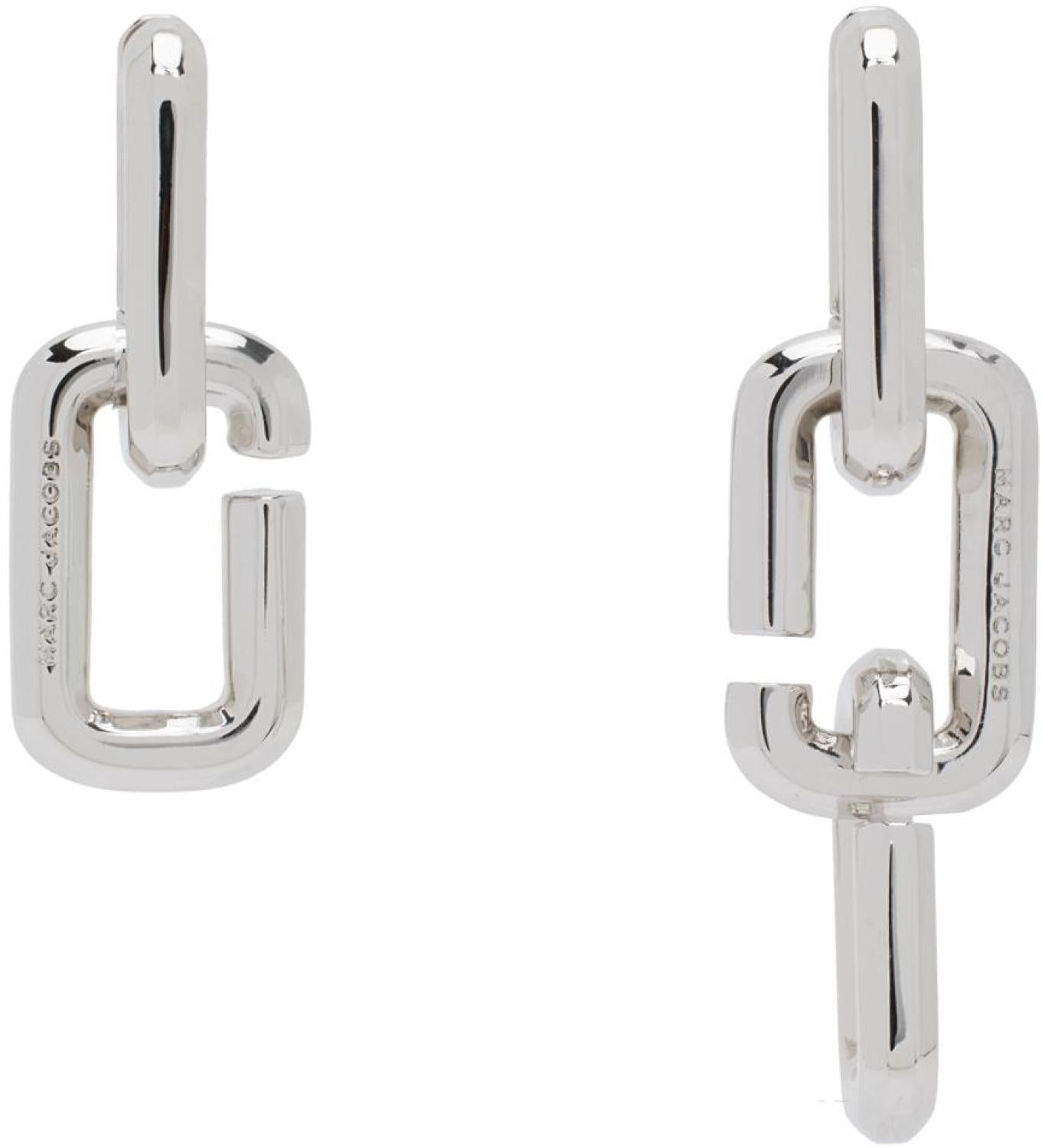 Silver 'The J Marc' Earrings