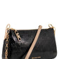 Michael Michael Kors Logo Embossed Chain-Link Clutch Bag