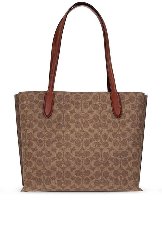 Coach Willow Twist-Lock Tote Bag